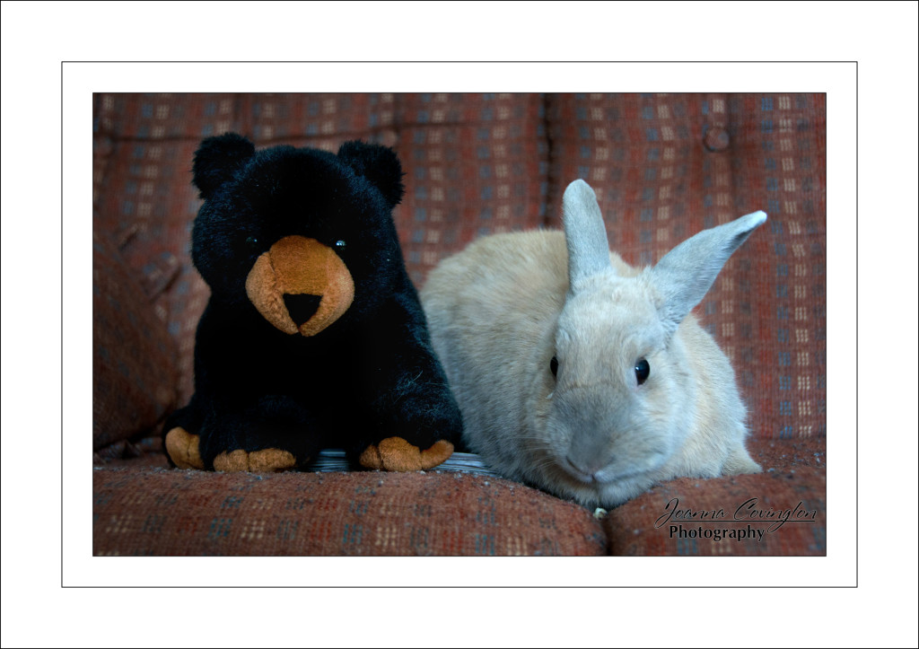 Posing with a friend - 8/2012